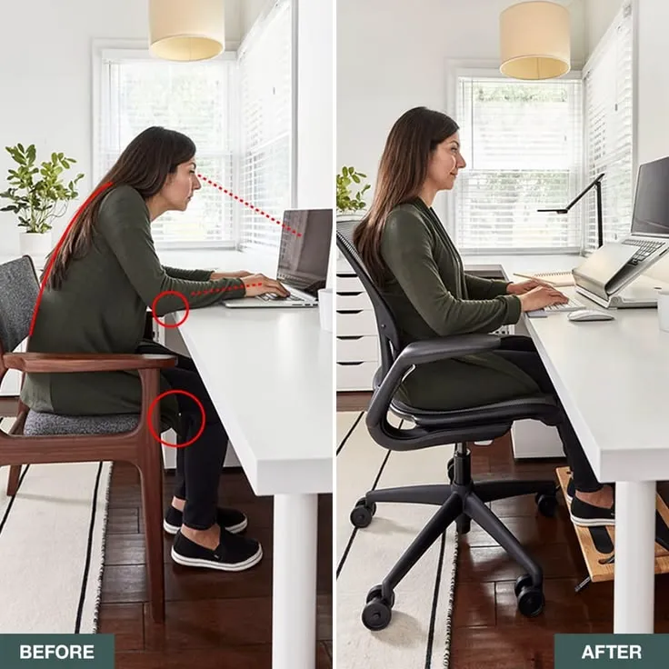 Corporate office floor with multiple workstations